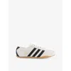 Adidas Originals Womens Off White Core Black Gol Tokyo Suede Low-top Trainers In Off White Core Black Gol