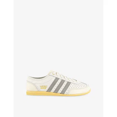 ADIDAS ORIGINALS WOMENS OFF WHITE JAPAN DECON SUEDE AND LEATHER LOW-TOP TRAINERS EUR 36.5 / 3.5 UK