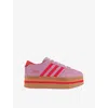 Adidas Originals Gazelle Stack Platform Sneakers In Purple