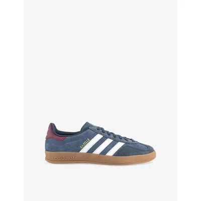 Adidas Originals Womens Gazelle Indoor Suede Low-top Trainers Preloved Ink
