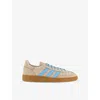 Adidas Originals Striped Low Top Sneakers With Perforated Texture In Brown