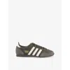Adidas Originals Womens Adidas Japan Leather Trainers In Green