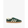 Adidas Originals Samba Og Sneakers Green With Snake Print In Green