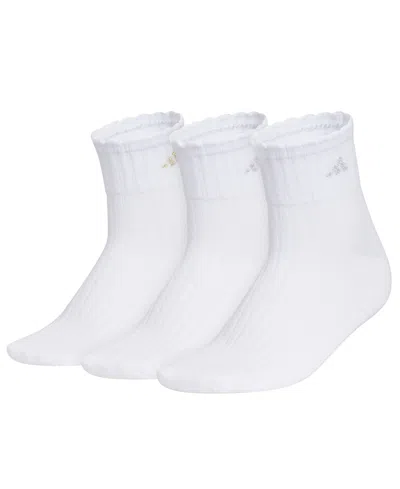 Adidas Originals Womens Sport Fashion 3- In White