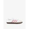 Adidas Originals White & Pink Samba Og Sneakers