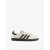 Adidas Originals Womens Wonder White Core Black Samba Og Suede Low-top Trainers Eur 41.5 / 8.5 Uk