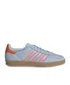 Adidas Originals Gazelle Indoor Wonder Blue Sneaker In Brown