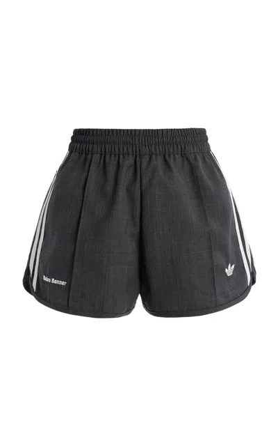 Adidas Originals Wool Shorts In Brown