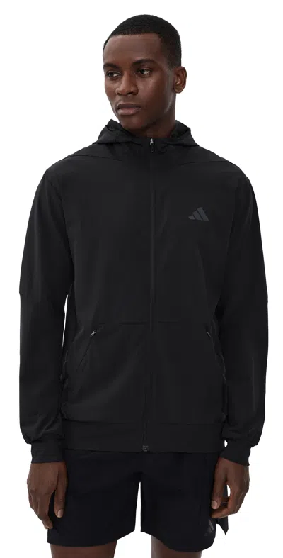 Adidas Originals Workout Full Zip Sweatshirt Black