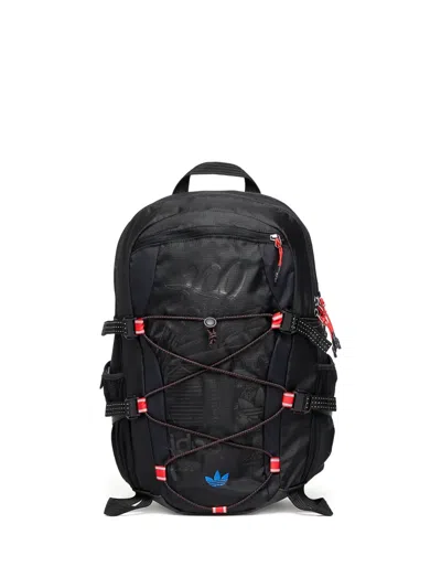 Adidas Originals X 100 Thieves Logo-print Backpack In Black