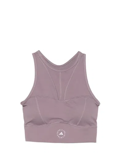Adidas Originals X Adidas X Stella Mccartney Panelled Top In Purple