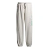 Adidas Originals X Alexander Wang Crossover Logo Printing Casual Sports Long Pants Couple Style Whit In Neutral