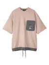 Adidas Originals Adidas Terrex X And Wander Tunic Crewneck Top In Pink