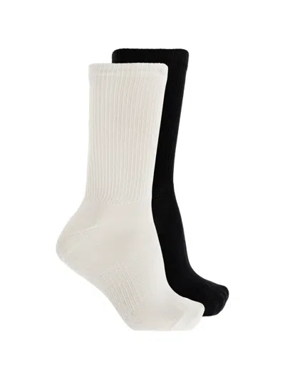 Adidas Originals X Arte Antwerp Ribbed-knit Socks (set Of Two) In Multi