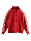 Adidas Originals X Avavav Appliqué-logo Hoodie In Red