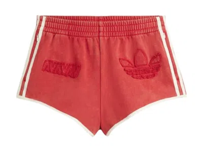 Pre-owned Adidas Originals X Avavav Boxing Shorts In Washed Lt Grey