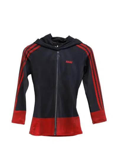 Adidas Originals X Avavav Logo-print Hooded Jacket In Multi