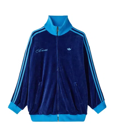 Adidas Originals X Avavav  Zip-up Sweatshirt In Blue