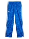 Adidas Originals X Bape Camouflage-print Side-stripe Track Pants In Blue