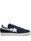 Adidas Originals X Bape Campus 80 "collegiate Navy" Sneakers In Blue