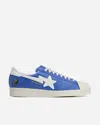 Adidas Ori Ginals X Bape Sstr V In Blue