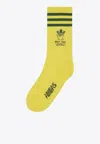 Adidas Originals X Brain Dead Crew-length Logo Socks