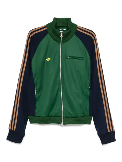 Adidas Originals X Brain Dead Track Jacket In Green