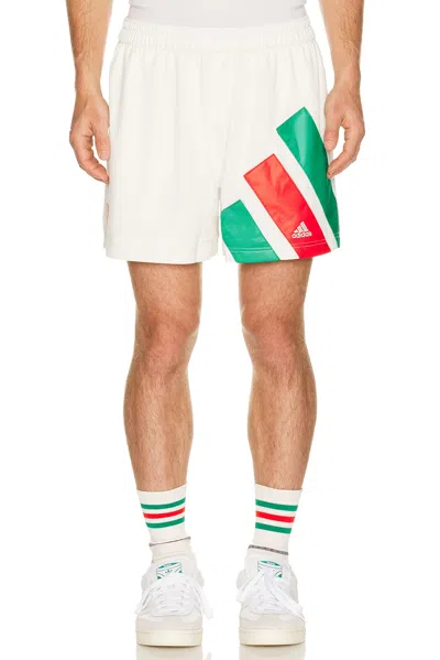 Adidas Originals Adidas X Brain Dead X Disney Football Short In White