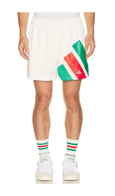 Adidas Originals X Brain Dead X Disney Football Short In White