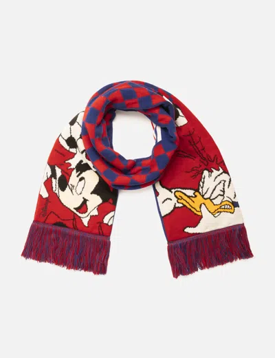Adidas Originals X Brain Dead X Disney Scarf In Red