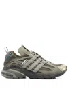 Adidas Originals Adidas X Wales Bonner Adistar Cushion Panelled Mesh Sneakers In Green