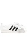 Adidas Originals X Caroline Hu Superstar Sneakers In White