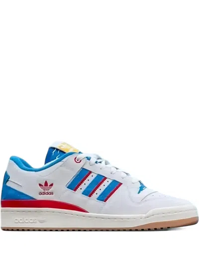 Adidas Originals X Clicks Kicks Forum Low Cl 3-stripes Sneakers In White