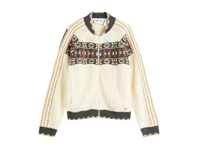 Pre-owned Adidas Originals X Clot C Track Top In Cream White
