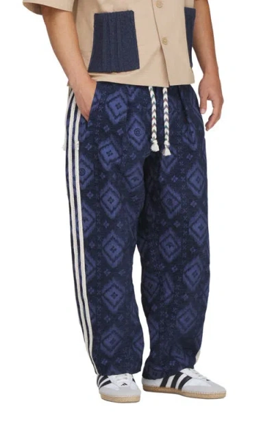 Adidas Originals X Clot Ikat Drawstring Pants In Blue