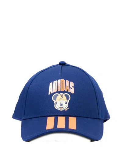 Adidas Originals X Disney Baseball Cap In Blue
