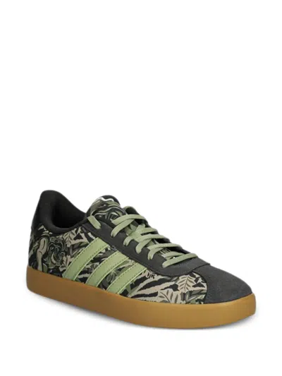 Adidas Originals Kids' X Disney Lion King Vl Court Printed Sneakers In Multi