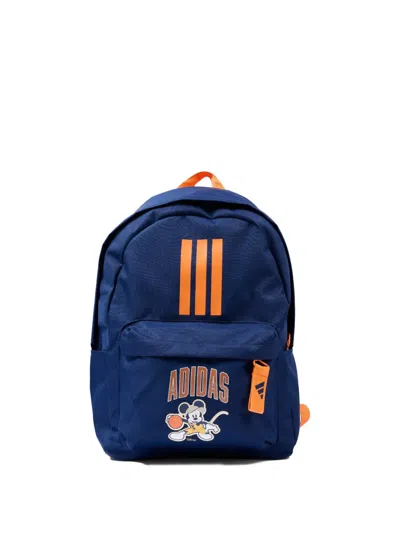 Adidas Originals Kids' X Disney Printed Backpack In Blue