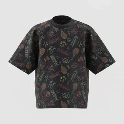 Adidas Originals X Disney Toddler & Little Unisex Crew Neck Short Sleeve Regular Fit Mickey Mouse Graphic T-shirt In Gray