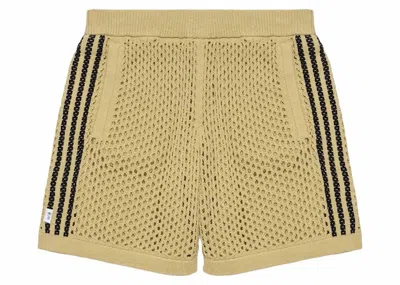 Pre-owned Adidas Originals X Edison Chen Crochet Shorts In Brown