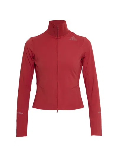 Adidas Originals Adidas Entire Studios Zip Performance Jacket In Red