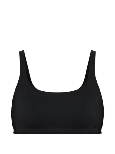 Adidas Originals X Entire Studios Optime Training Low Support Bra In Black