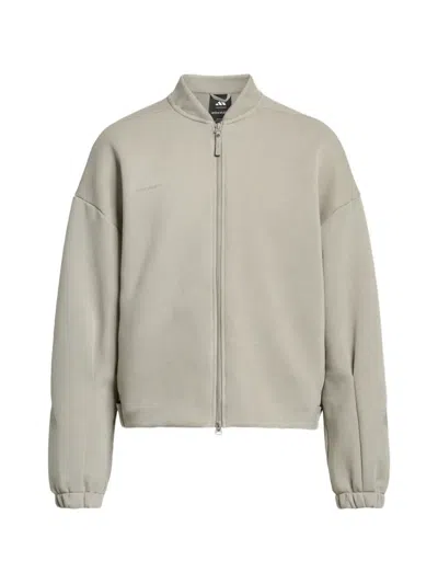 Adidas Originals X Entire Studios Z.n.e. Zipped Jacket In Metallic