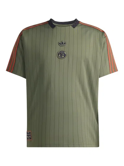 Adidas Originals X Fc Bayern Terrace Icons T-shirt In Green