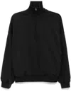 Adidas Originals X Fear Of God Athletics Sweatshirt Mit Kurzem Reissverschluss In Schwarz