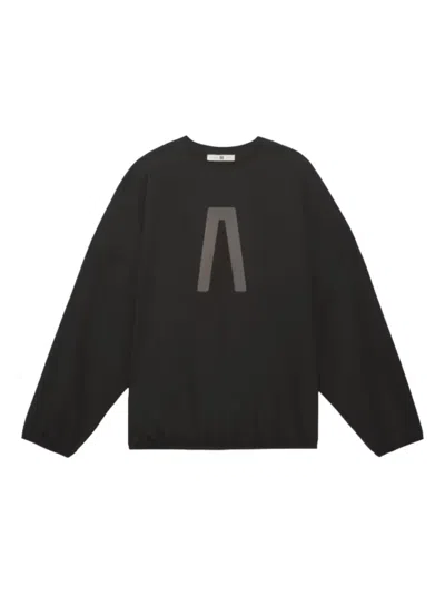 Adidas Originals X Fear Of God Athletics Meltaway Crew-neck Sweatshirt In Brown
