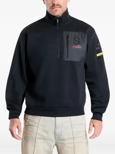 Adidas Originals X Footshop X Sparta Logo-print Sweatshirt In Blue