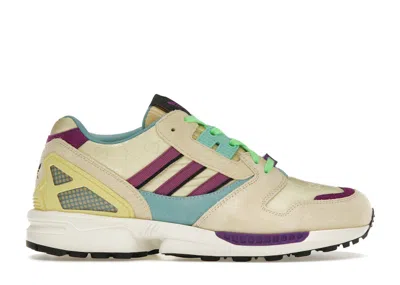 Pre-owned Adidas Originals X Gucci Zx 8000 Beige Gg Monogram (women's) Sneakers In Beige Tone In Brown