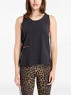 Adidas Originals X H.koumori Perforated Running Top In Black