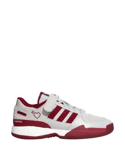Adidas Originals X Human Made Forum Low Sneakers In Burgundy